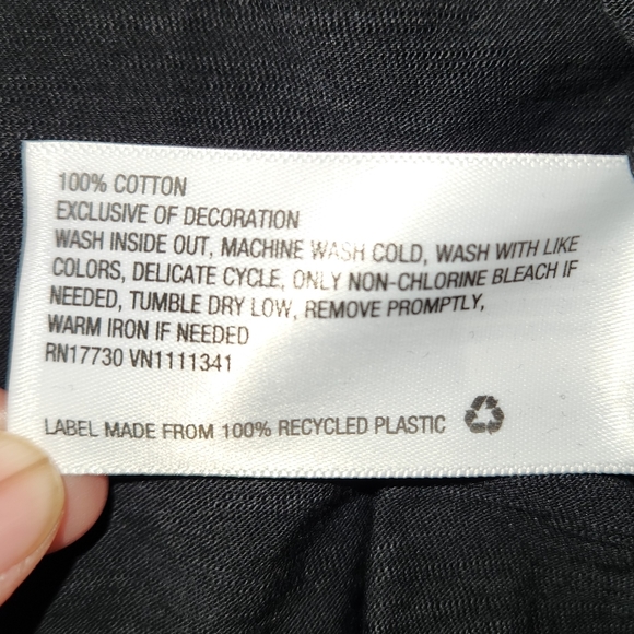 KNOX ROSE Flutter short sleeve top, size S - Picture 7 of 10